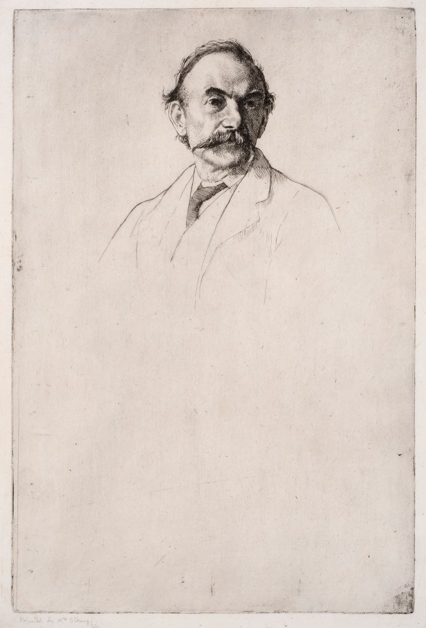 Porträtt av Thomas Hardy No.1 av William Strang