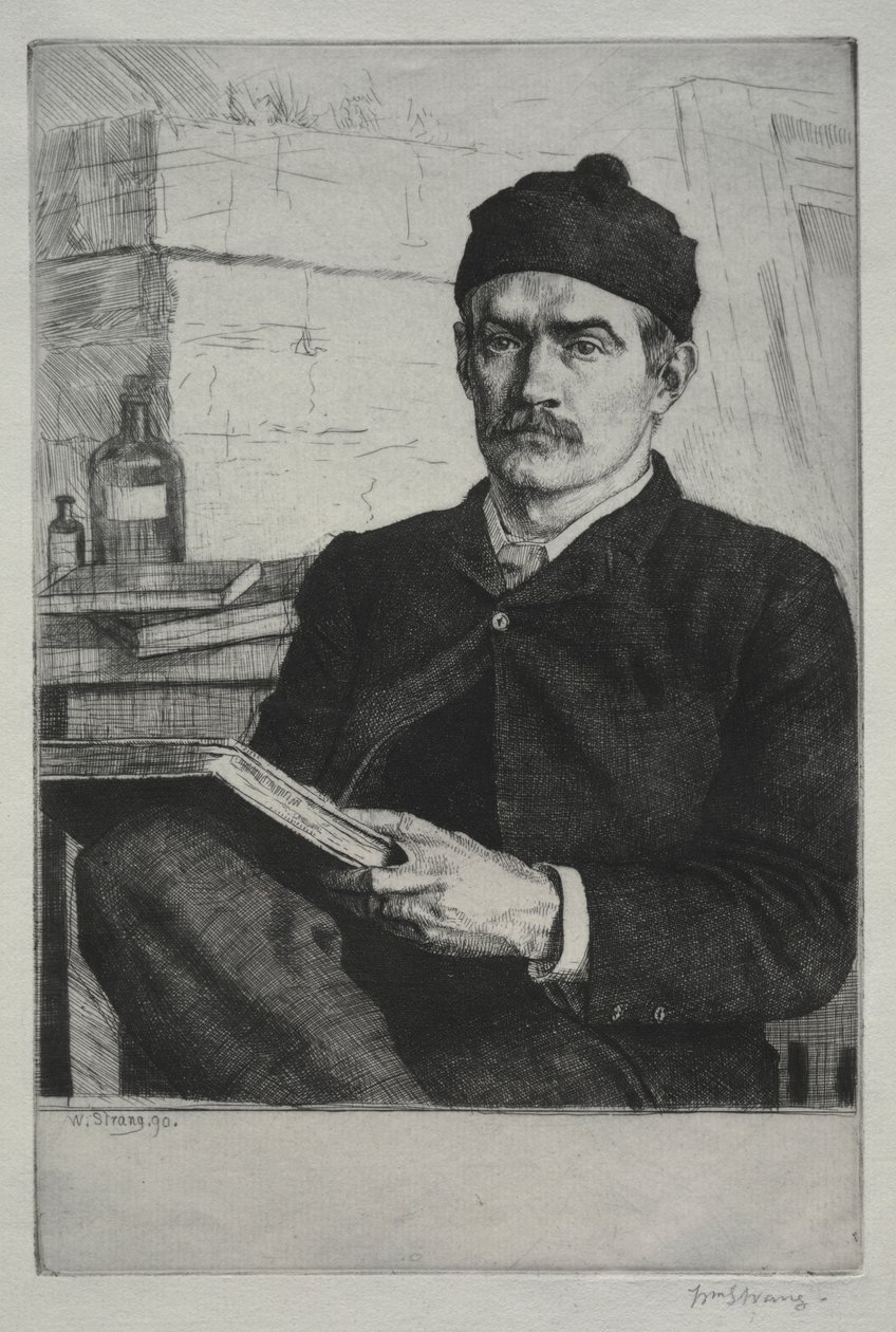 Självporträtt av William Strang