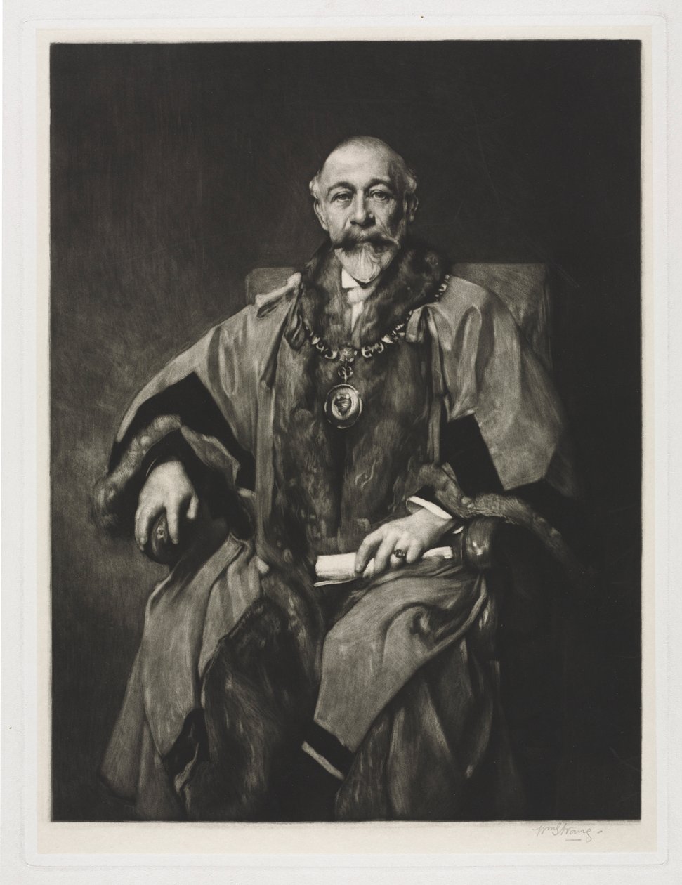 Sir Bartle Brother. av William Strang
