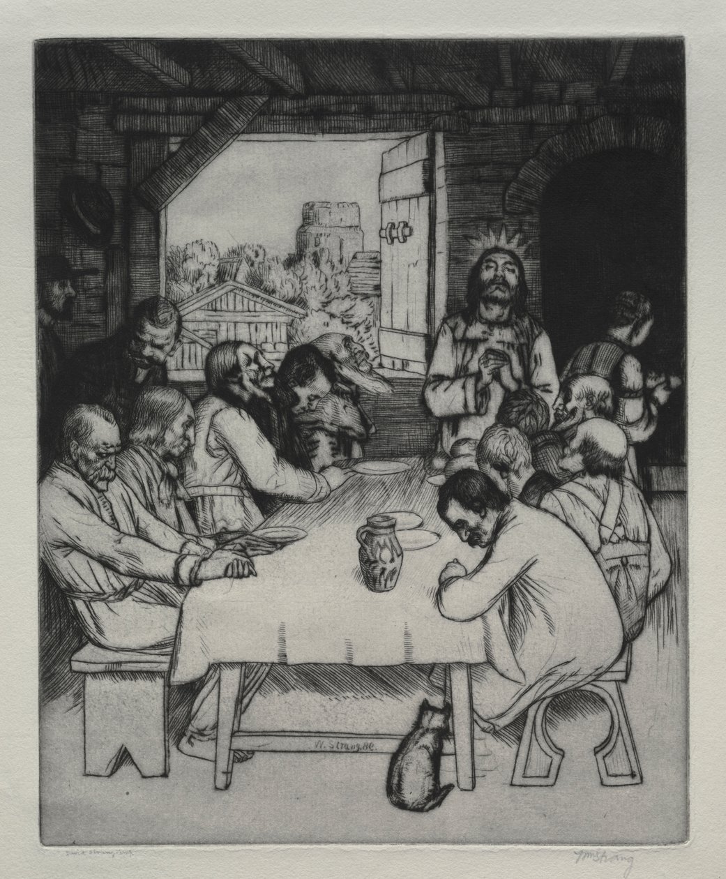 Sista måltiden av William Strang