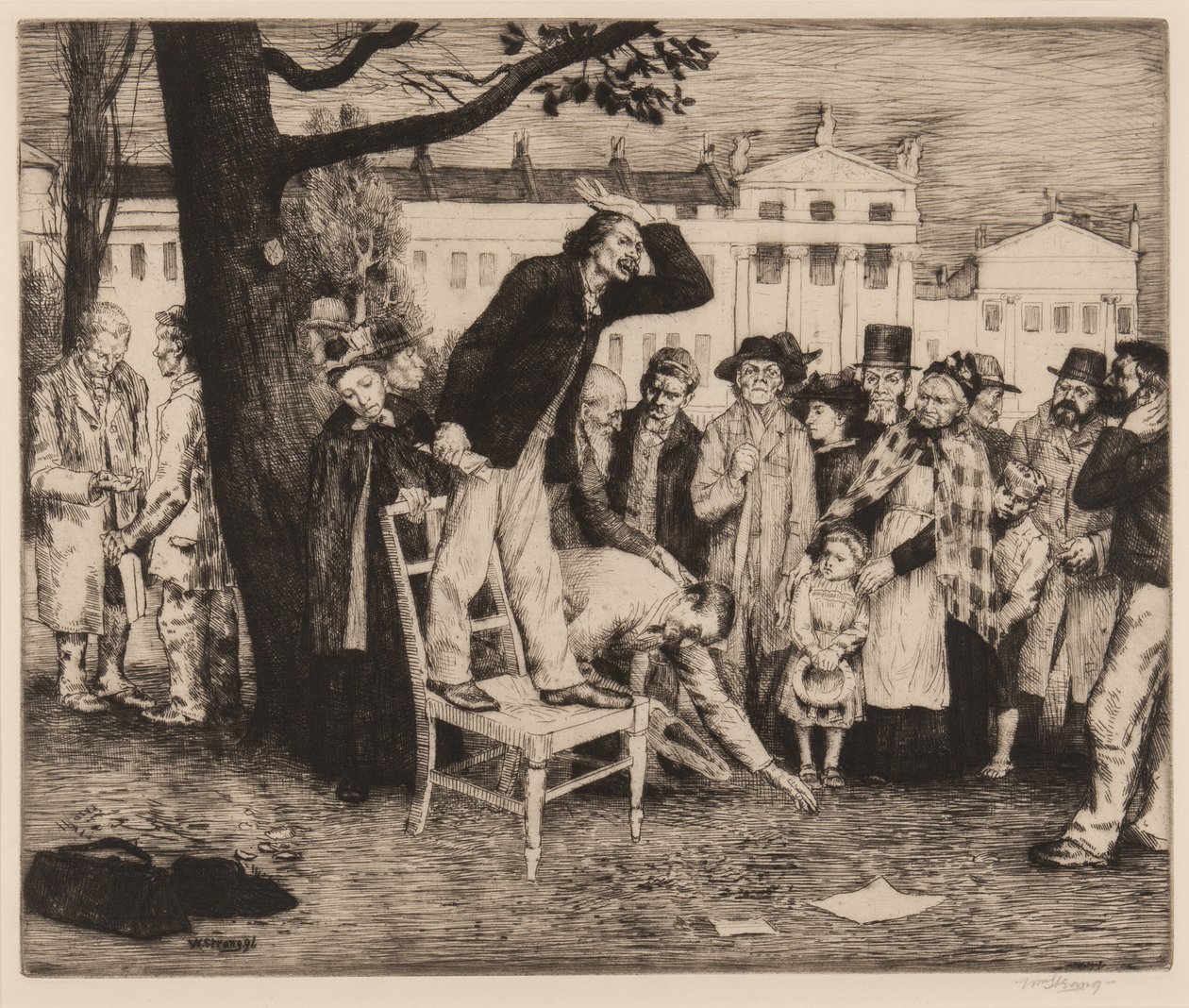 Socialisterna, 1892 av William Strang