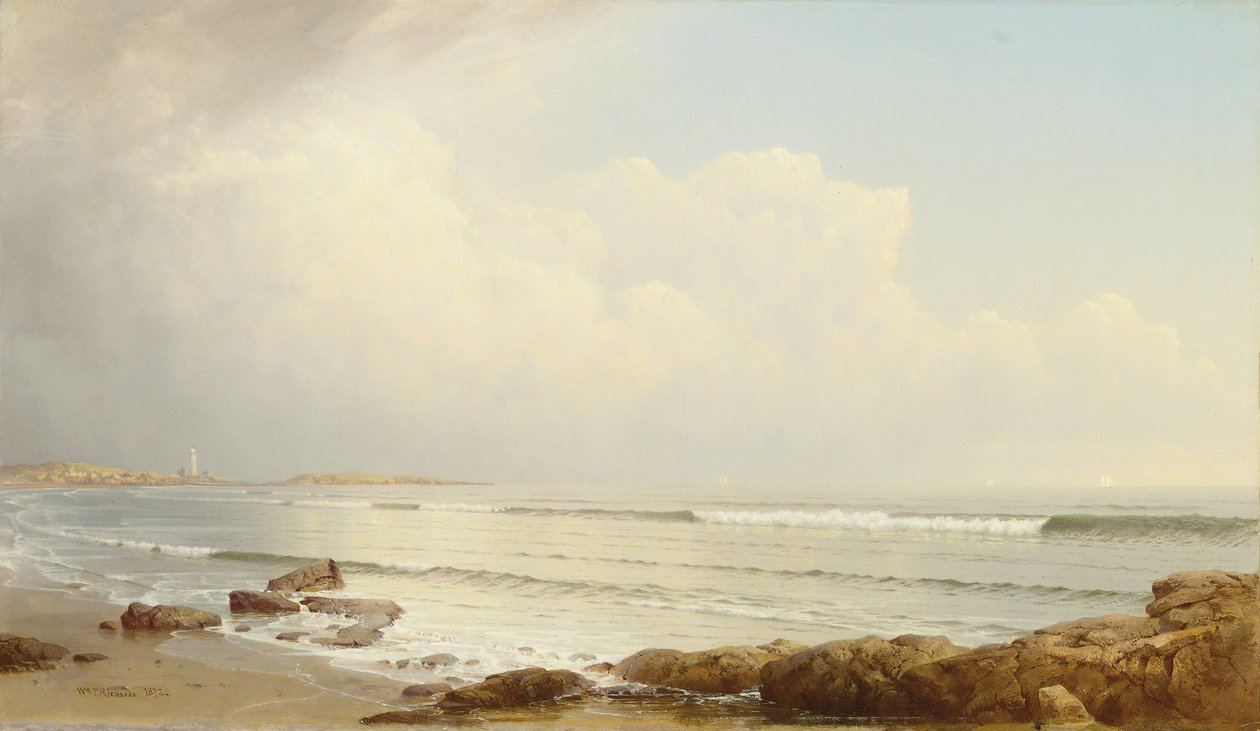 Kustscen, 1872 av William Trost Richards
