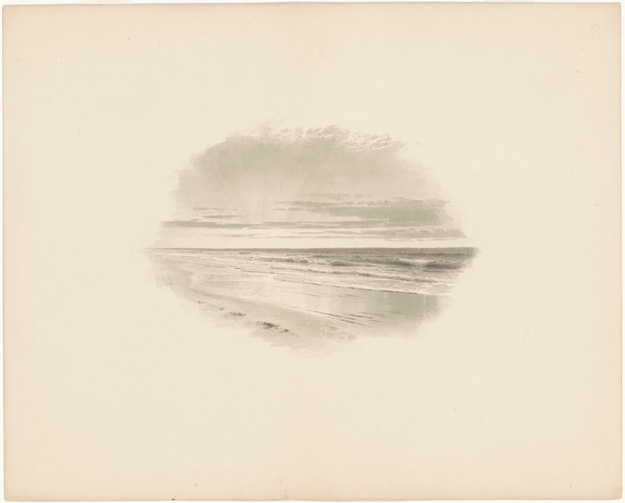 Havslandskap av William Trost Richards