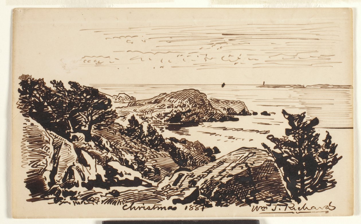 Havslandskap av William Trost Richards