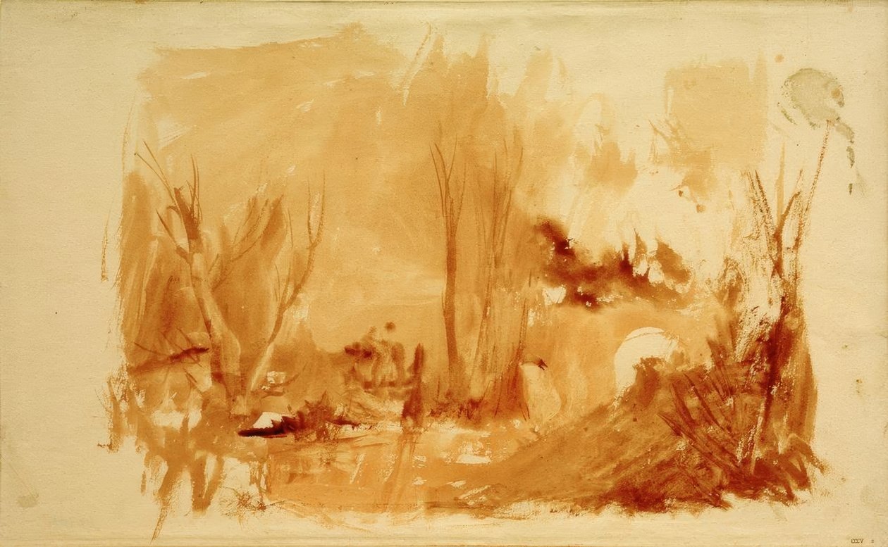 Ett skogslandskap av Joseph Mallord William Turner