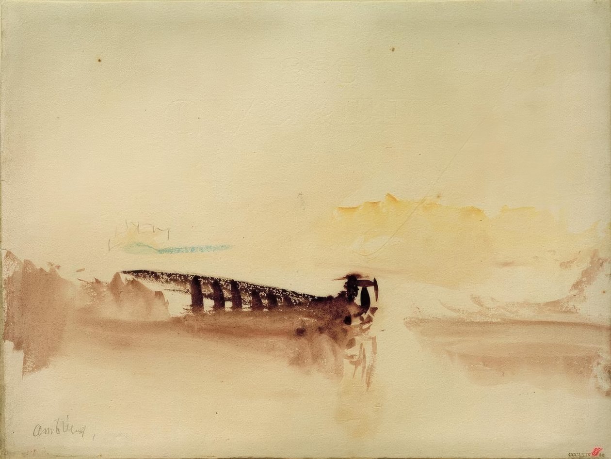 Ambleteuse av Joseph Mallord William Turner