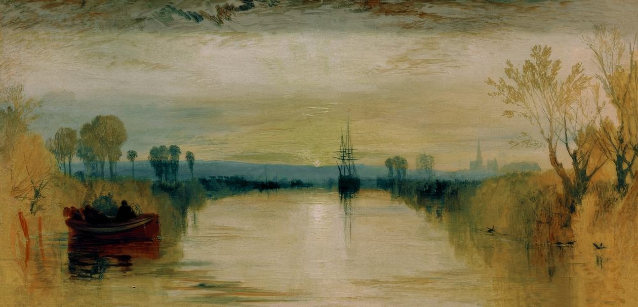 Chichester Canal av Joseph Mallord William Turner