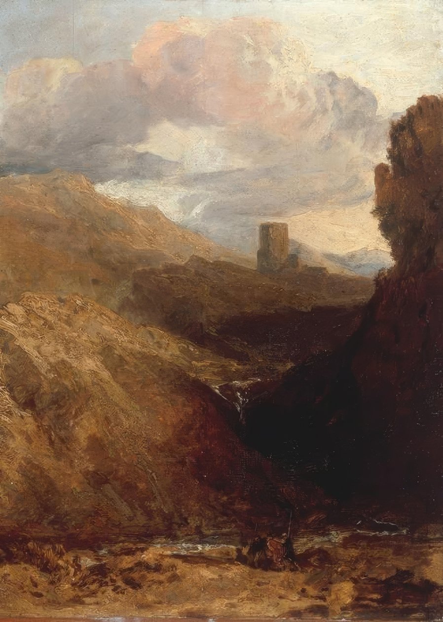 Dolbadarn Castle av Joseph Mallord William Turner