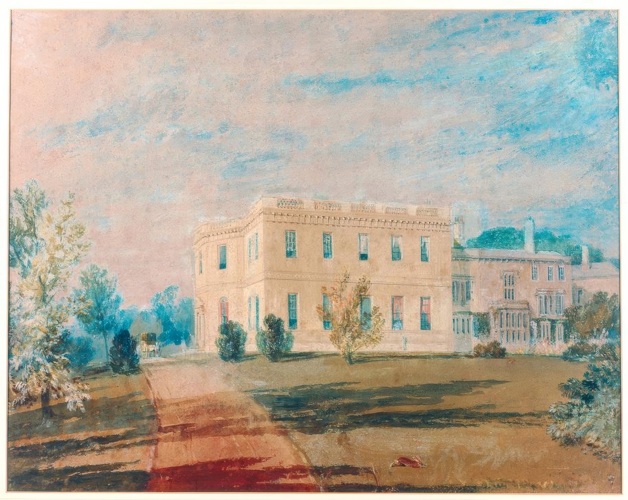 Farnley Hall från öst av Joseph Mallord William Turner