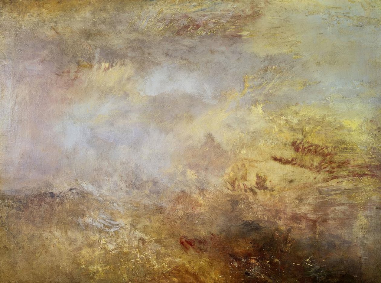 STORM TILL HAVET - XIX TALET av Joseph Mallord William Turner