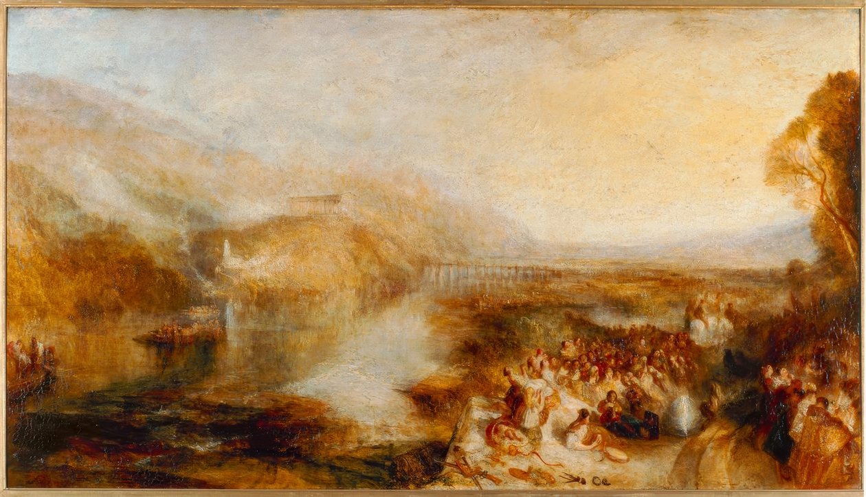 Invigningen av Walhalla av Joseph Mallord William Turner