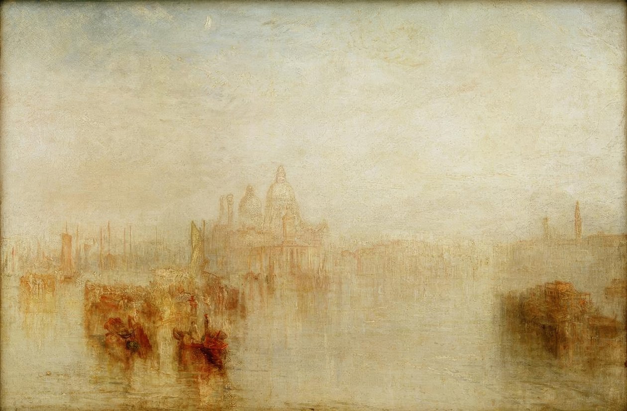 Venedig - Maria della Salute av Joseph Mallord William Turner
