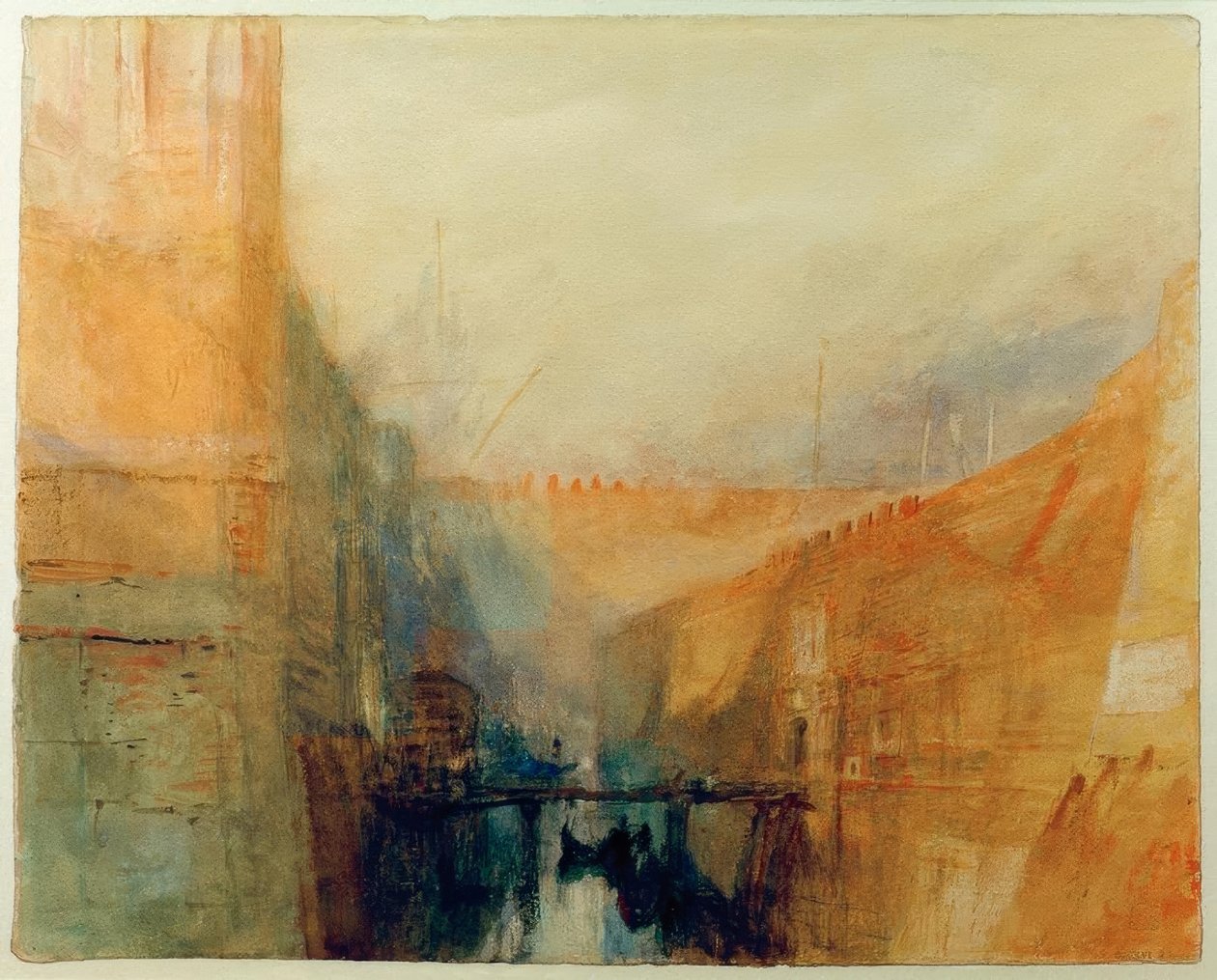 Venedig: Arsenal av Joseph Mallord William Turner