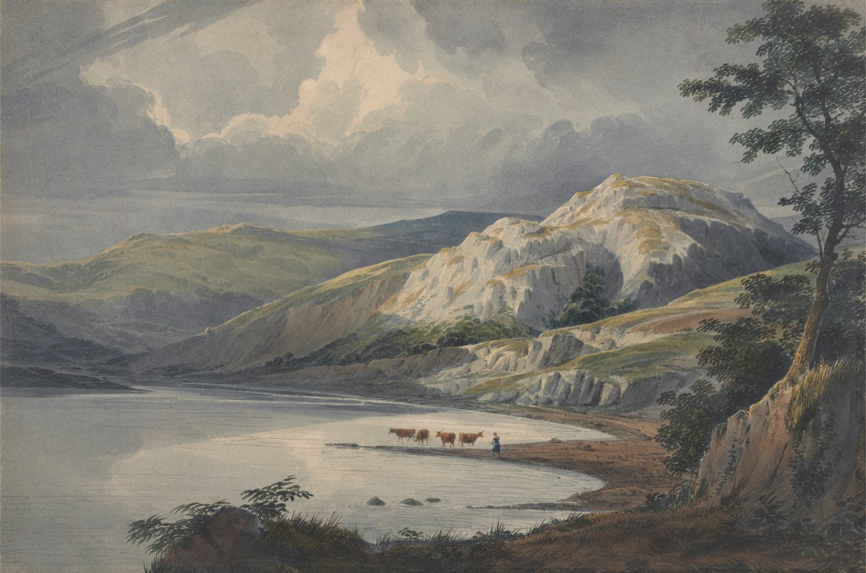 En bergssjö av William Turner of Oxford