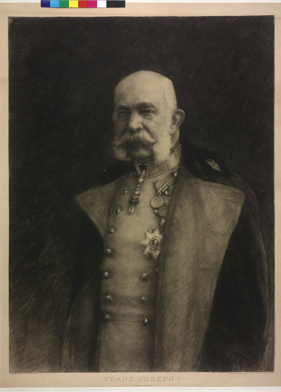Kejsare av Österrike Franz Joseph I av William Unger