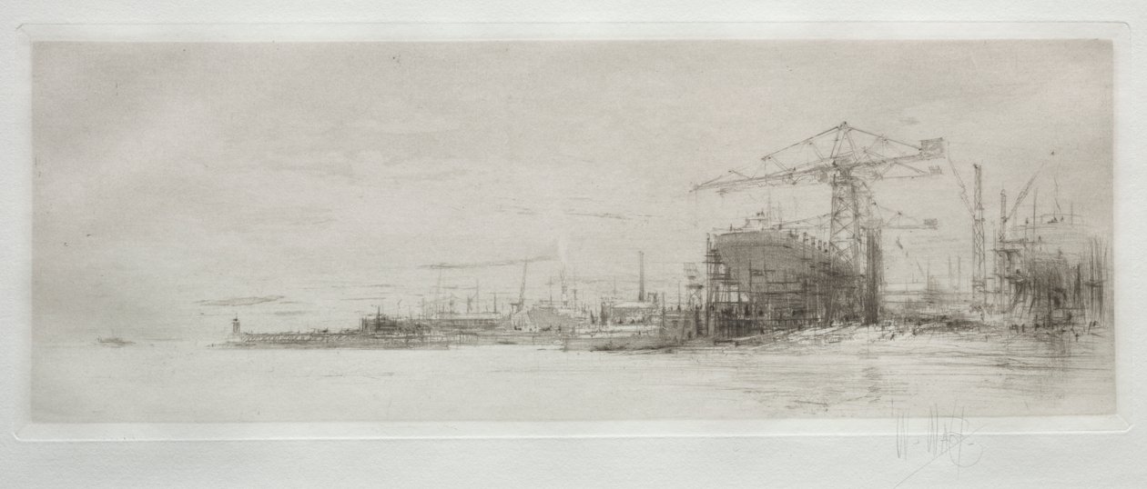 Artärer i Storbritannien: The Clyde av William Walcot