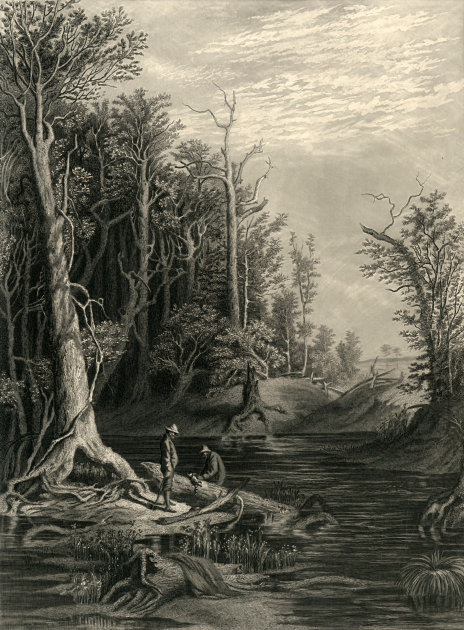 "The Chickahominy", 1872. av William Wellstood