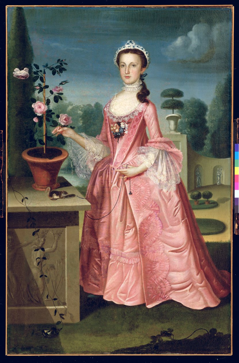 Porträtt av Deborah Hall av William Williams