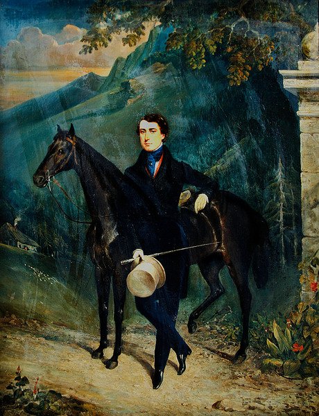 Porträtt av en gentleman av William Wyld