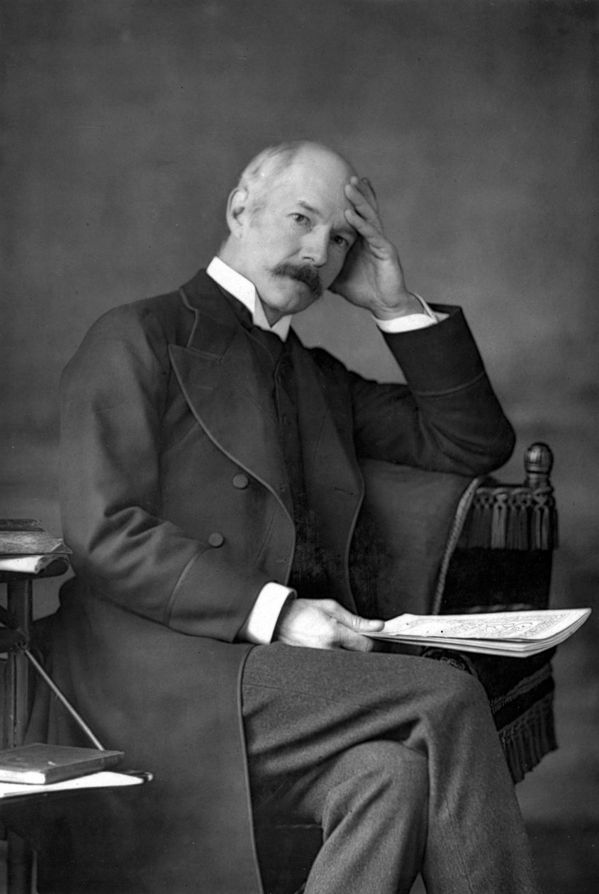 Överste JF Maurice, 1890. av William and Daniel Downey