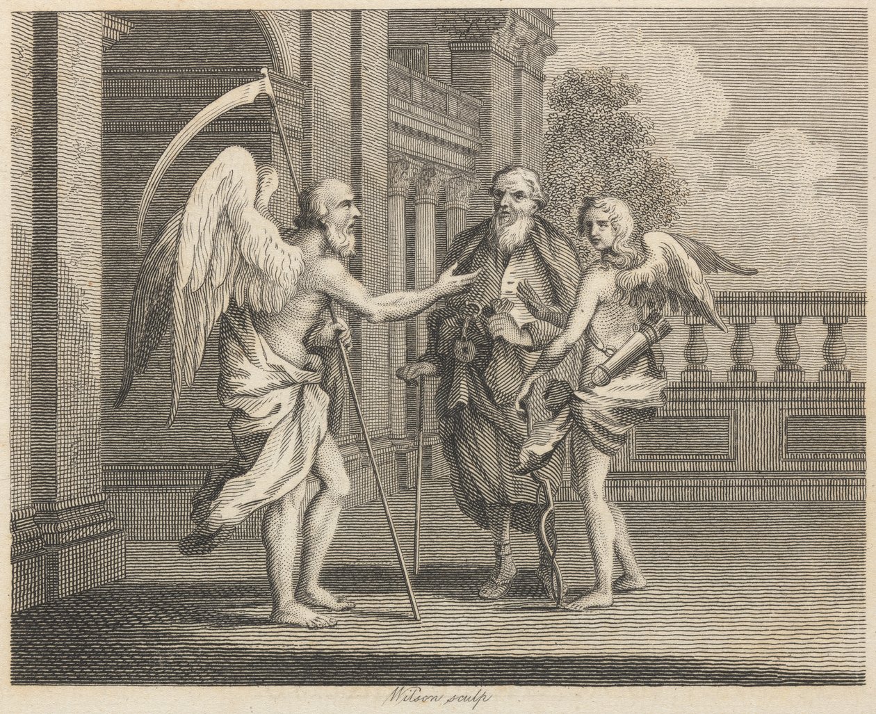 Plutus, Amor och Tid av Wilson
