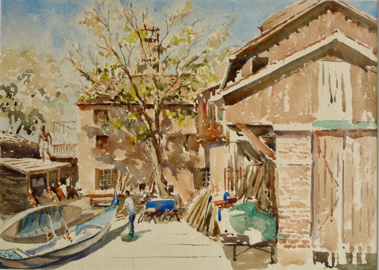 792 Squero di S. Trovaso av Wilson Clive