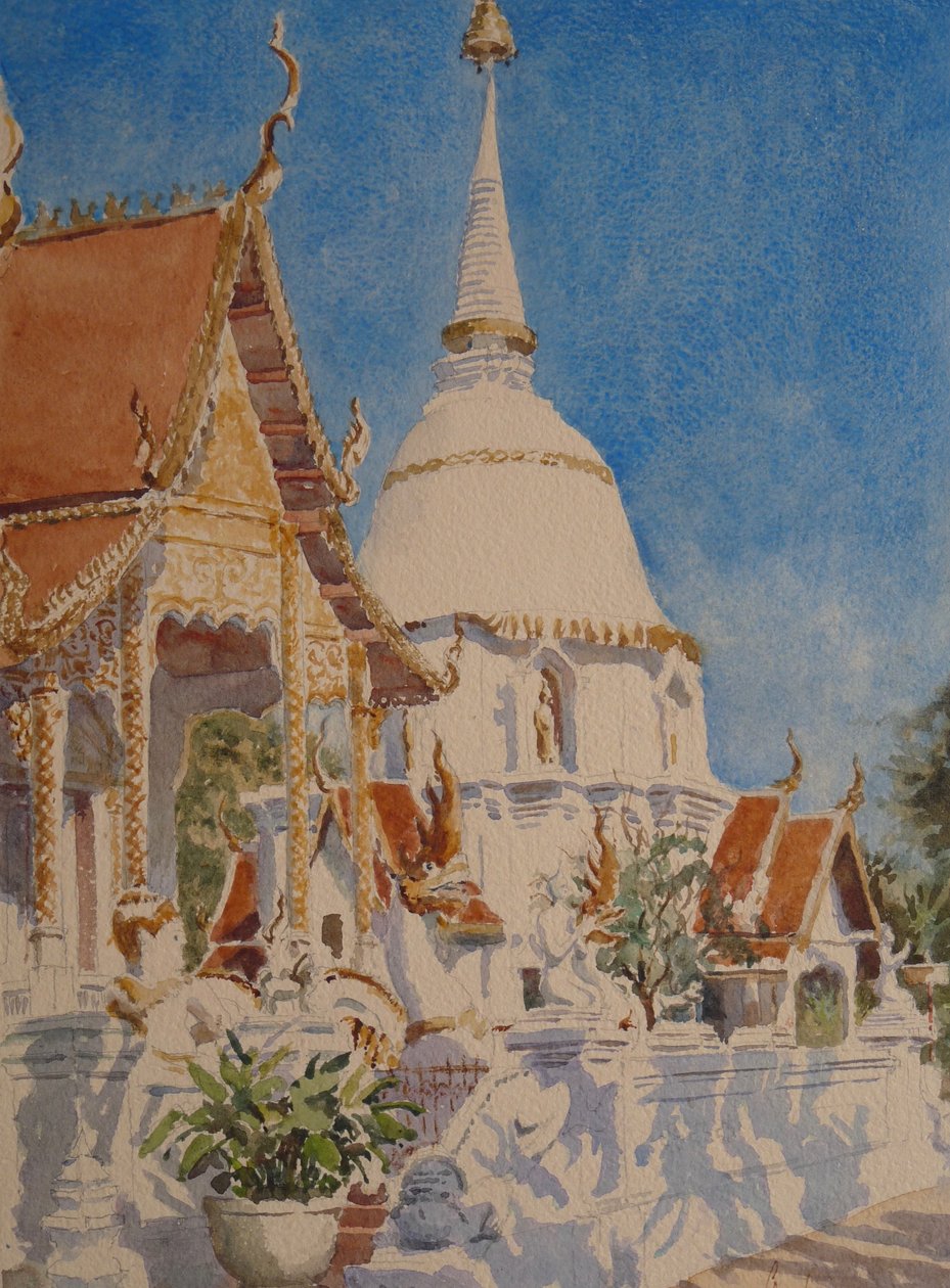 873 Wat Pa Darapirom, Chiang Mai av Wilson Clive