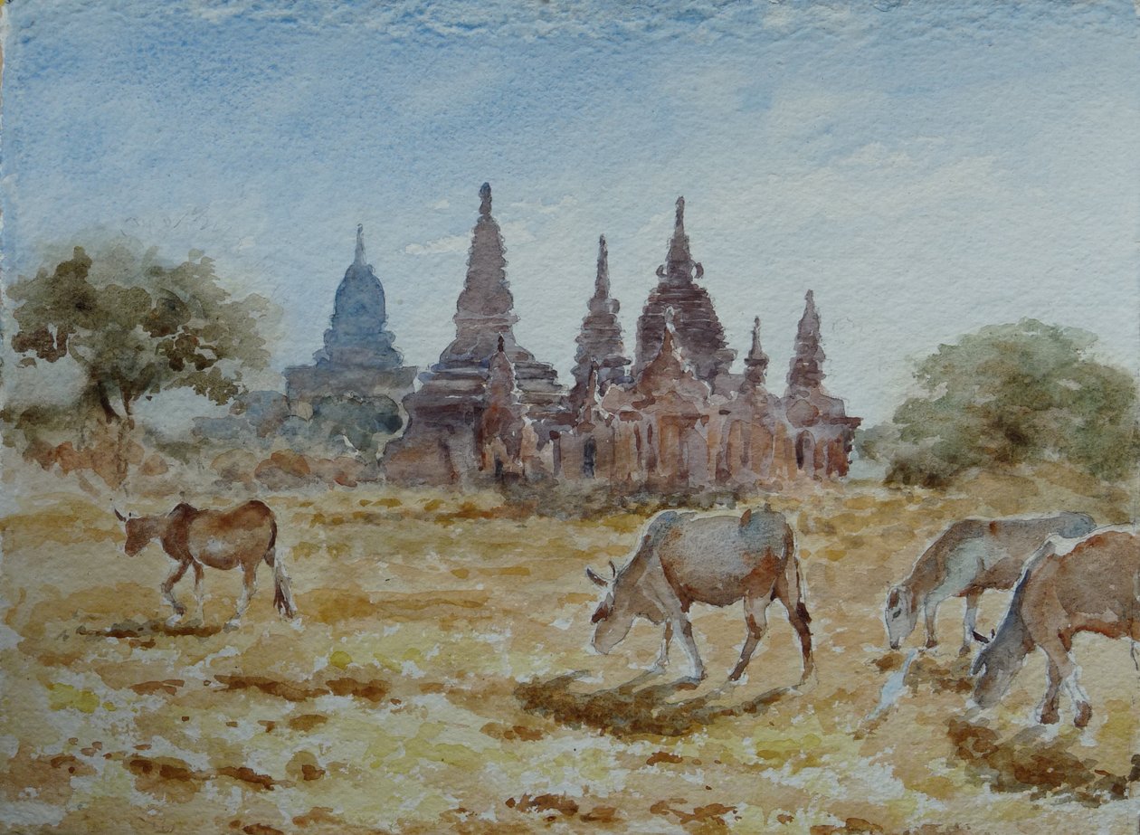 900 Från Laymyethna, Bagan av Wilson Clive