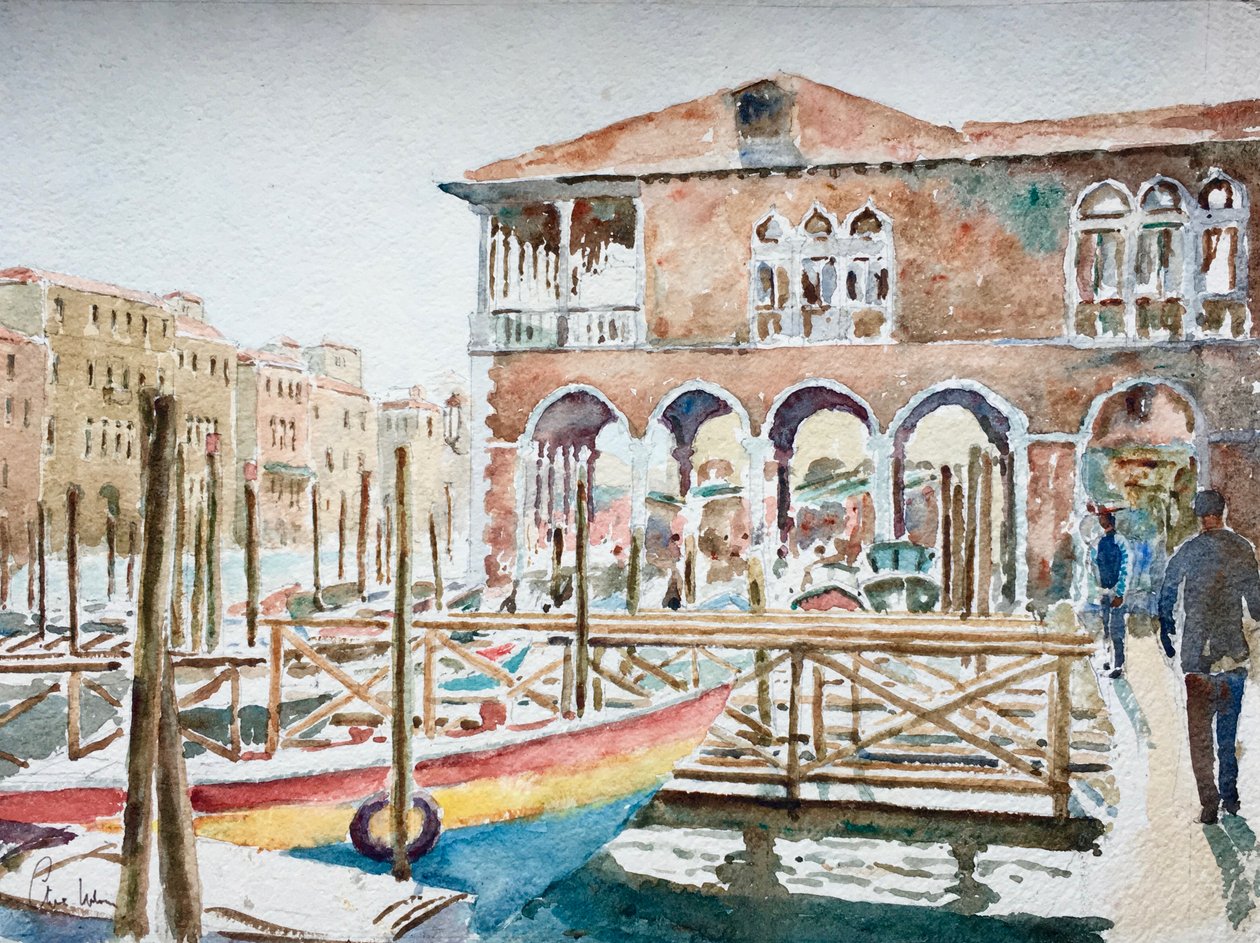 996 Pescheria, Venedig av Wilson Clive