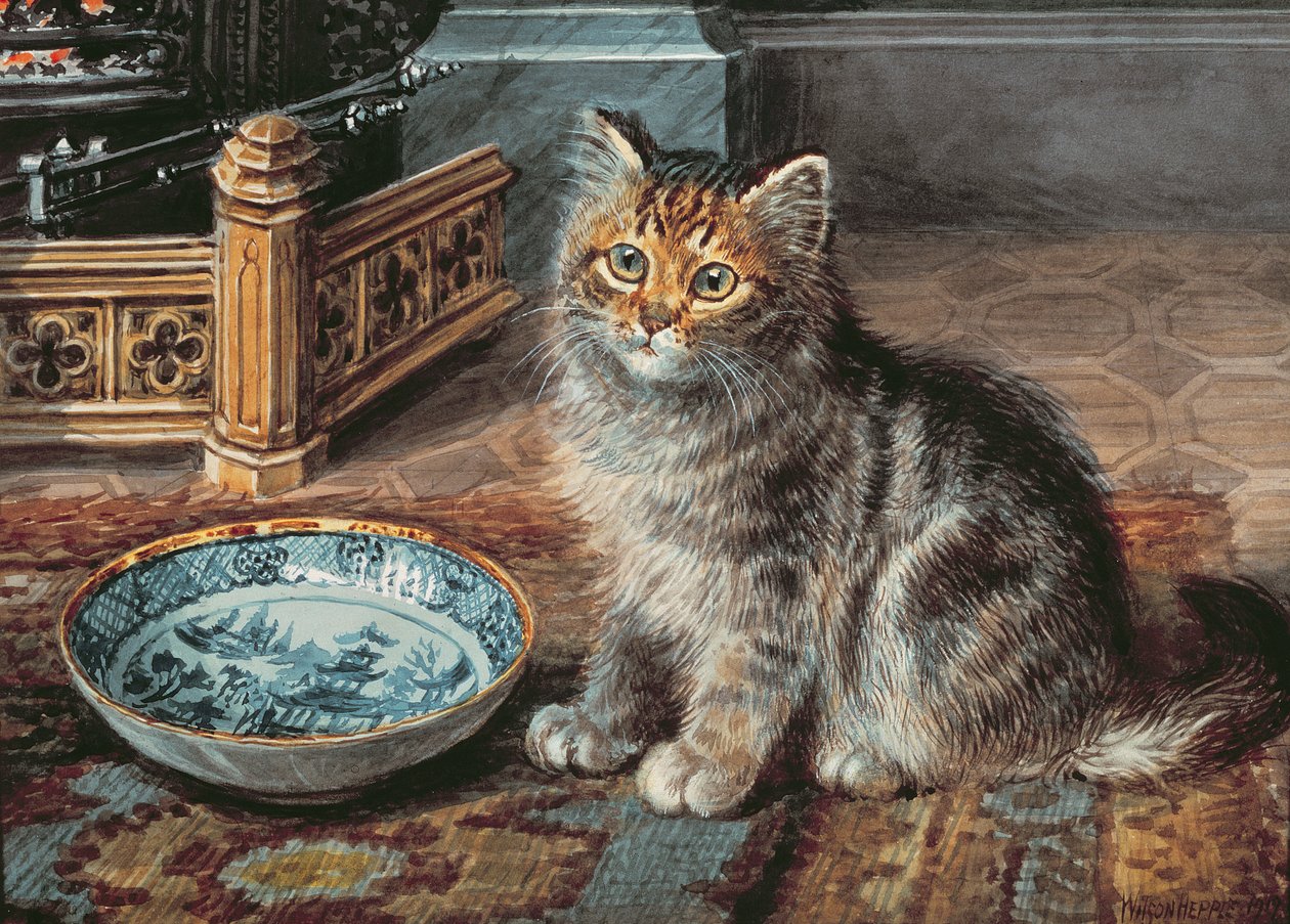 Förväntan, 1919 av Wilson Hepple