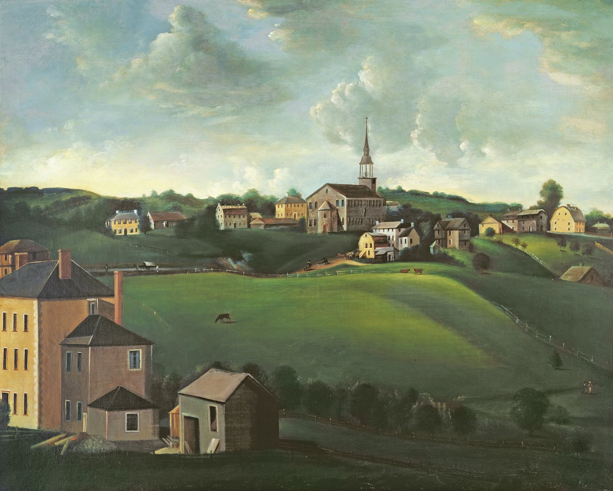 Hingham Meetinghouse, 1845 av Winckworth Allan Gay