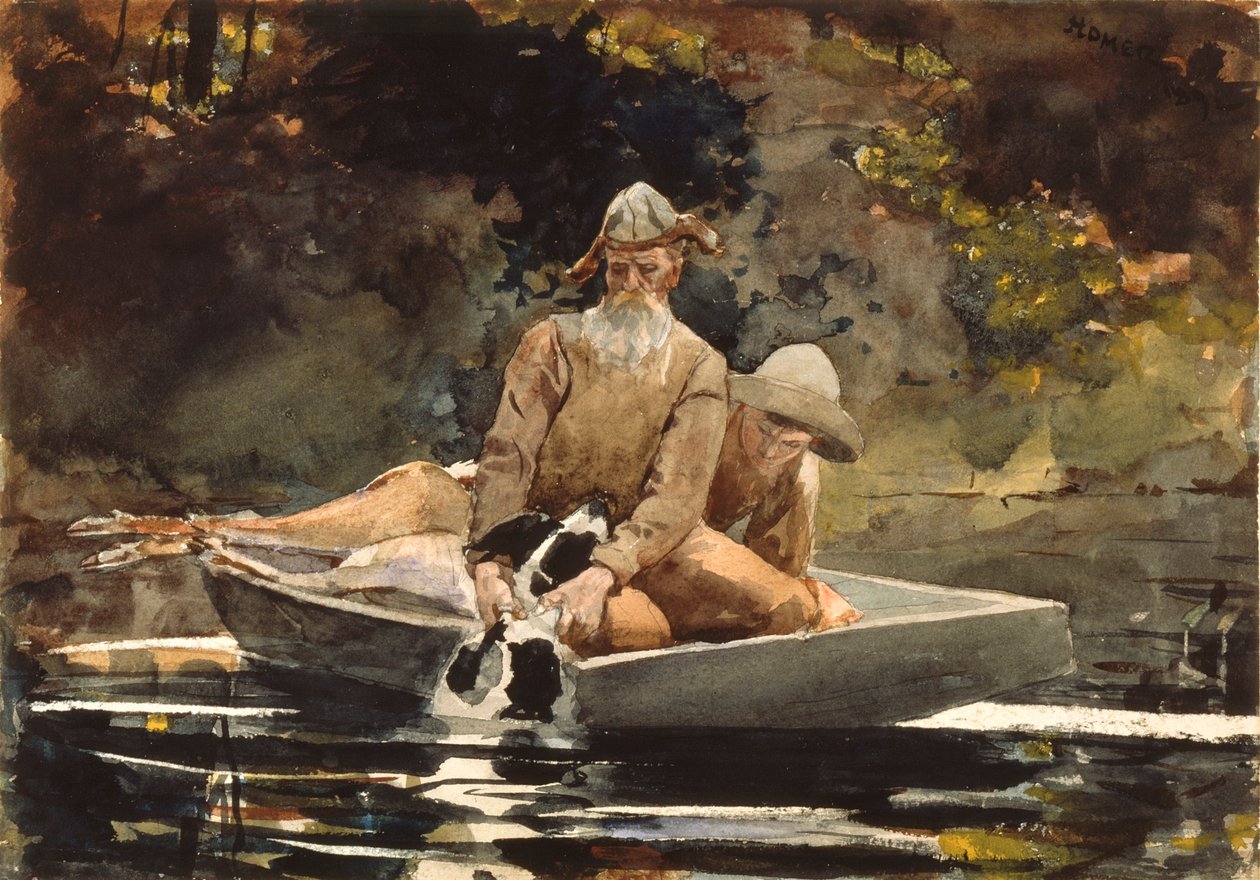 After the hunt  av Winslow Homer