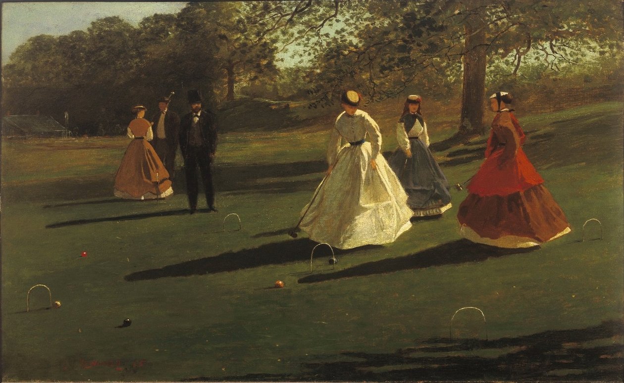 Croquet Players  av Winslow Homer