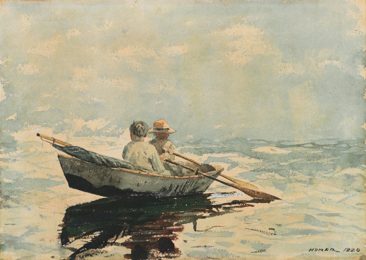 Rowboat av Winslow Homer