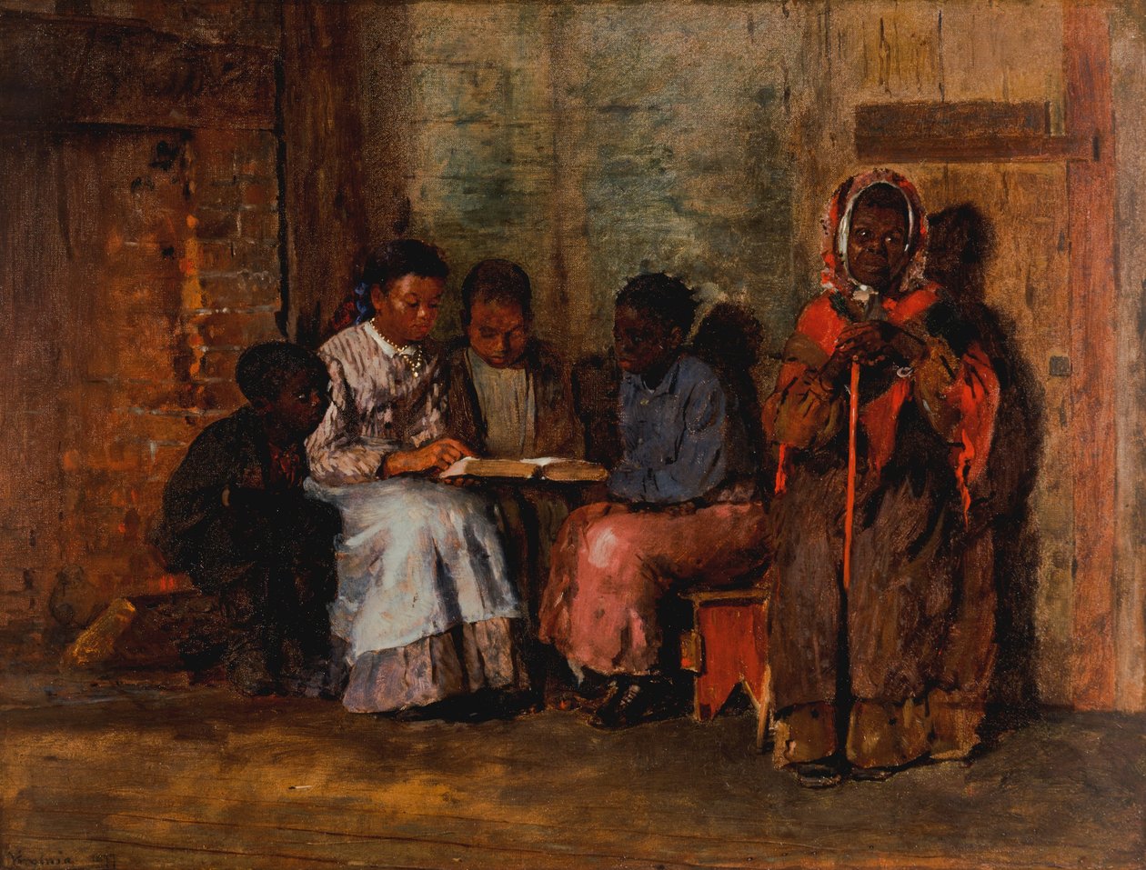 Söndagsmorgon i Virginia av Winslow Homer