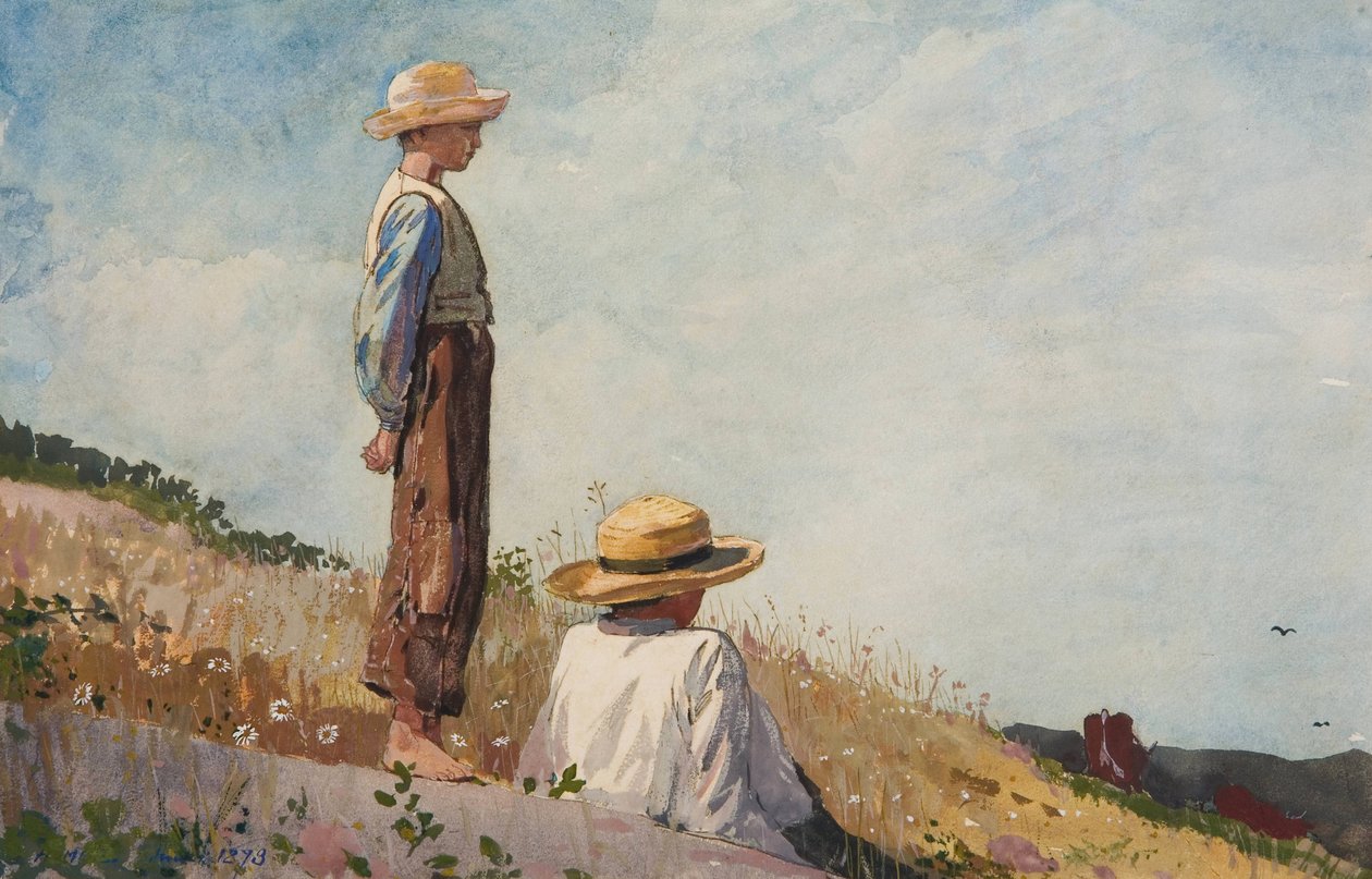 Den blå pojken av Winslow Homer
