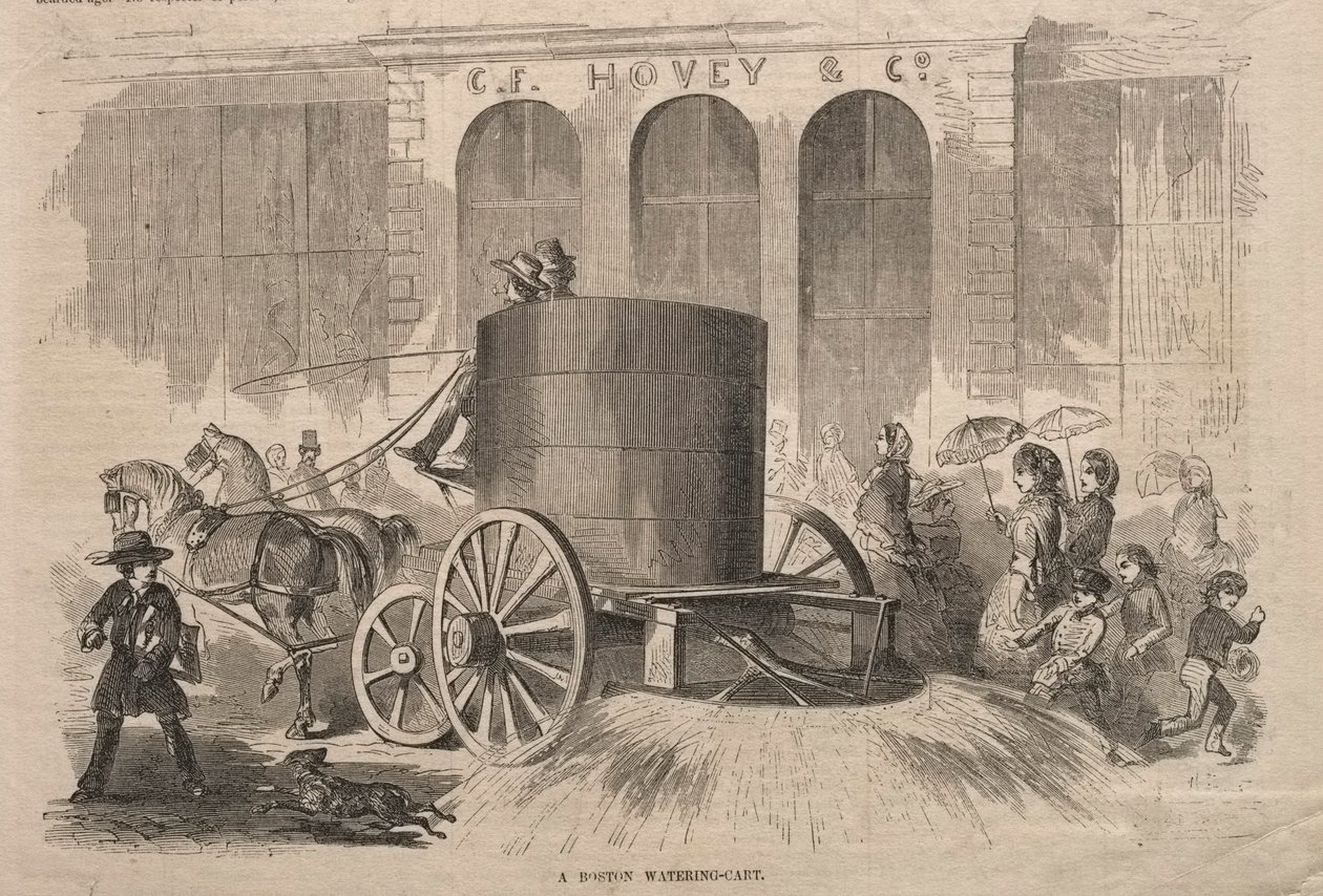 En vattenvagn från Boston av Winslow Homer