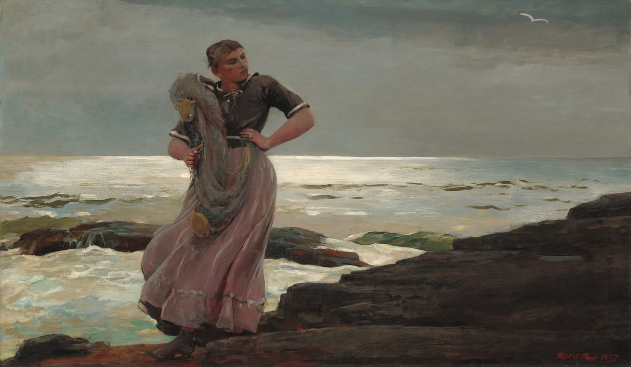 Ett ljus på havet av Winslow Homer