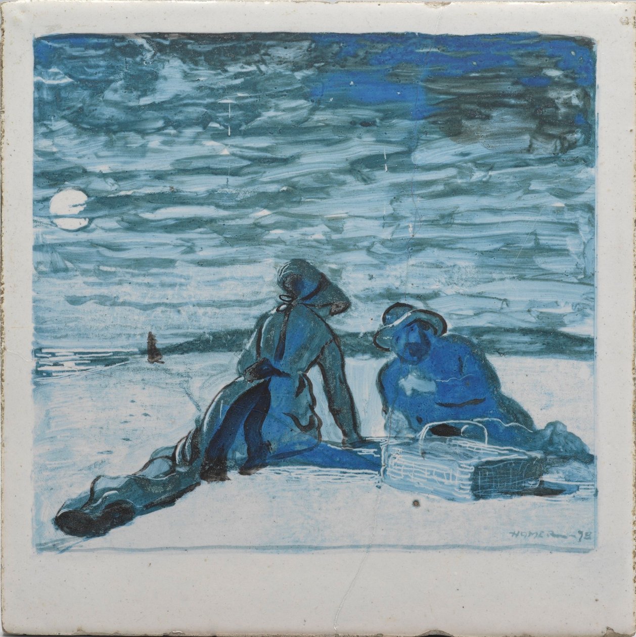 En litoralplatta av Winslow Homer
