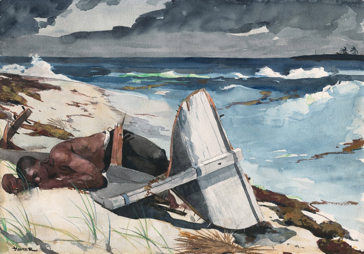 Efter orkanen, Bahamas, 1899 av Winslow Homer