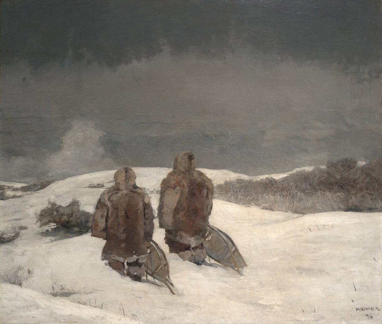 Under noll, 1894 av Winslow Homer