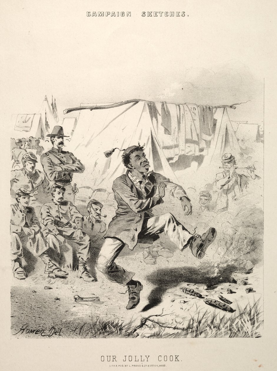 Kampanjskisser: Our Jolly Cook, 1863. av Winslow Homer
