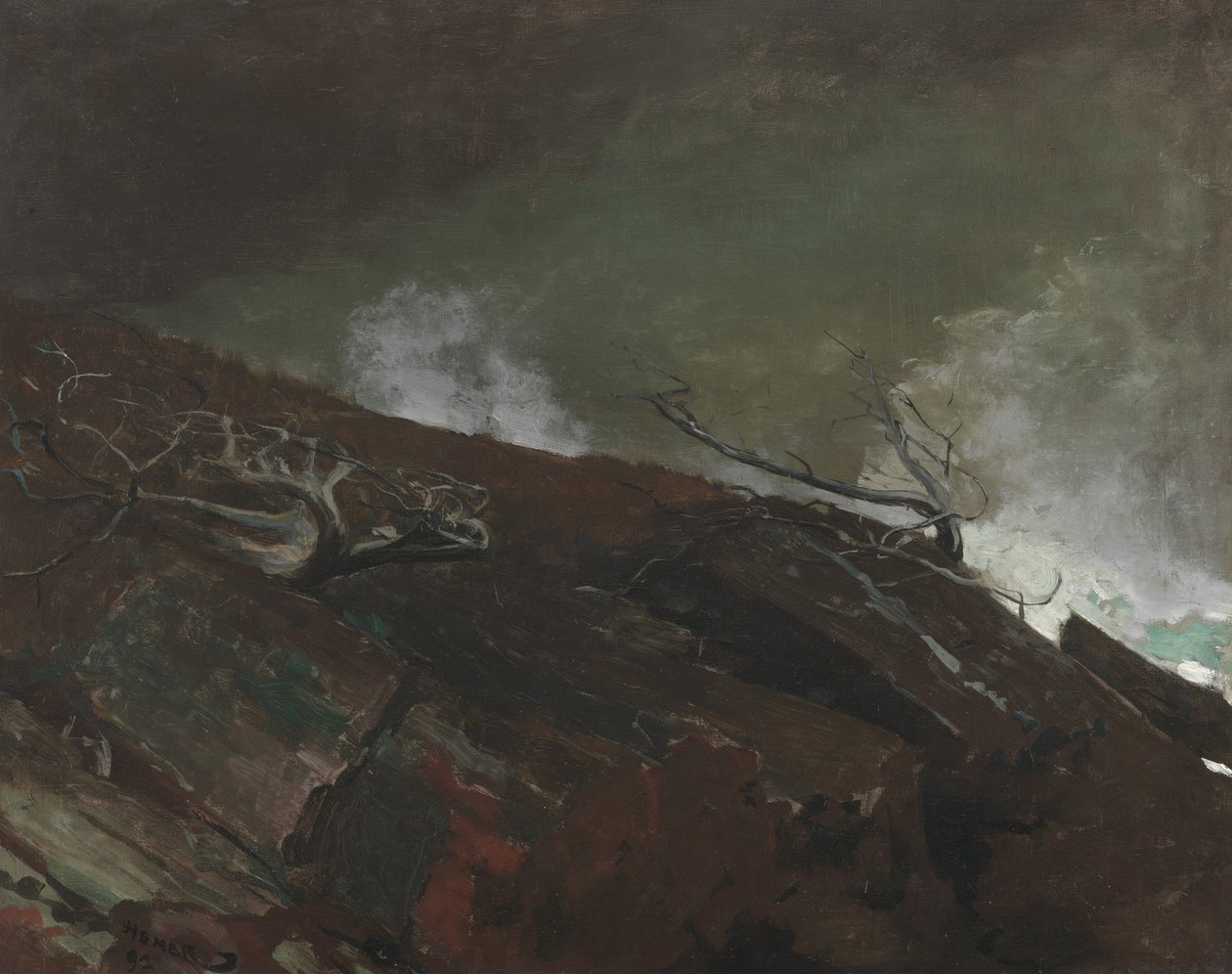 Coast of Maine, 1893 av Winslow Homer