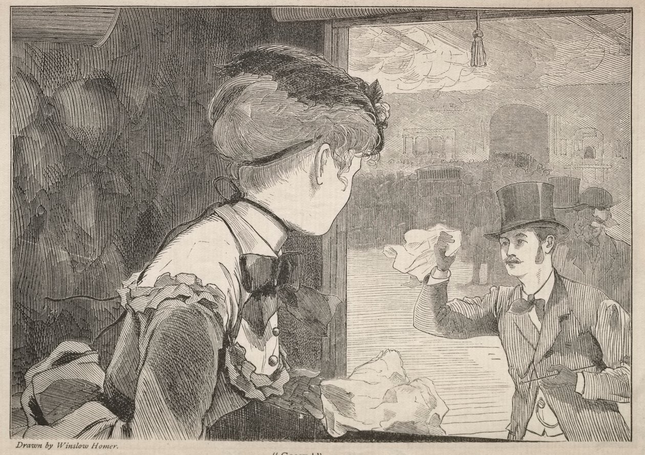 Kom!, 1869. av Winslow Homer