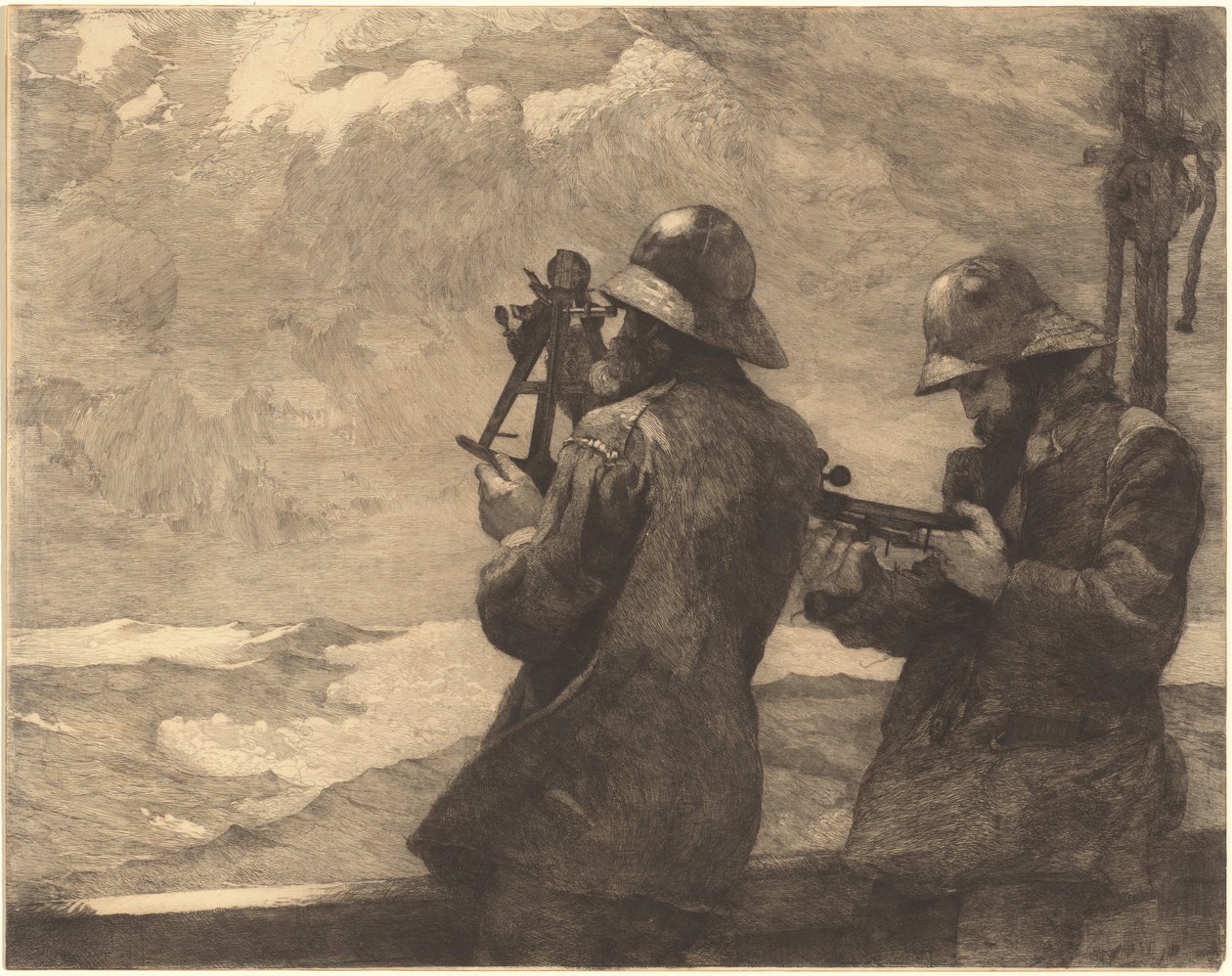 Åtta klockor av Winslow Homer