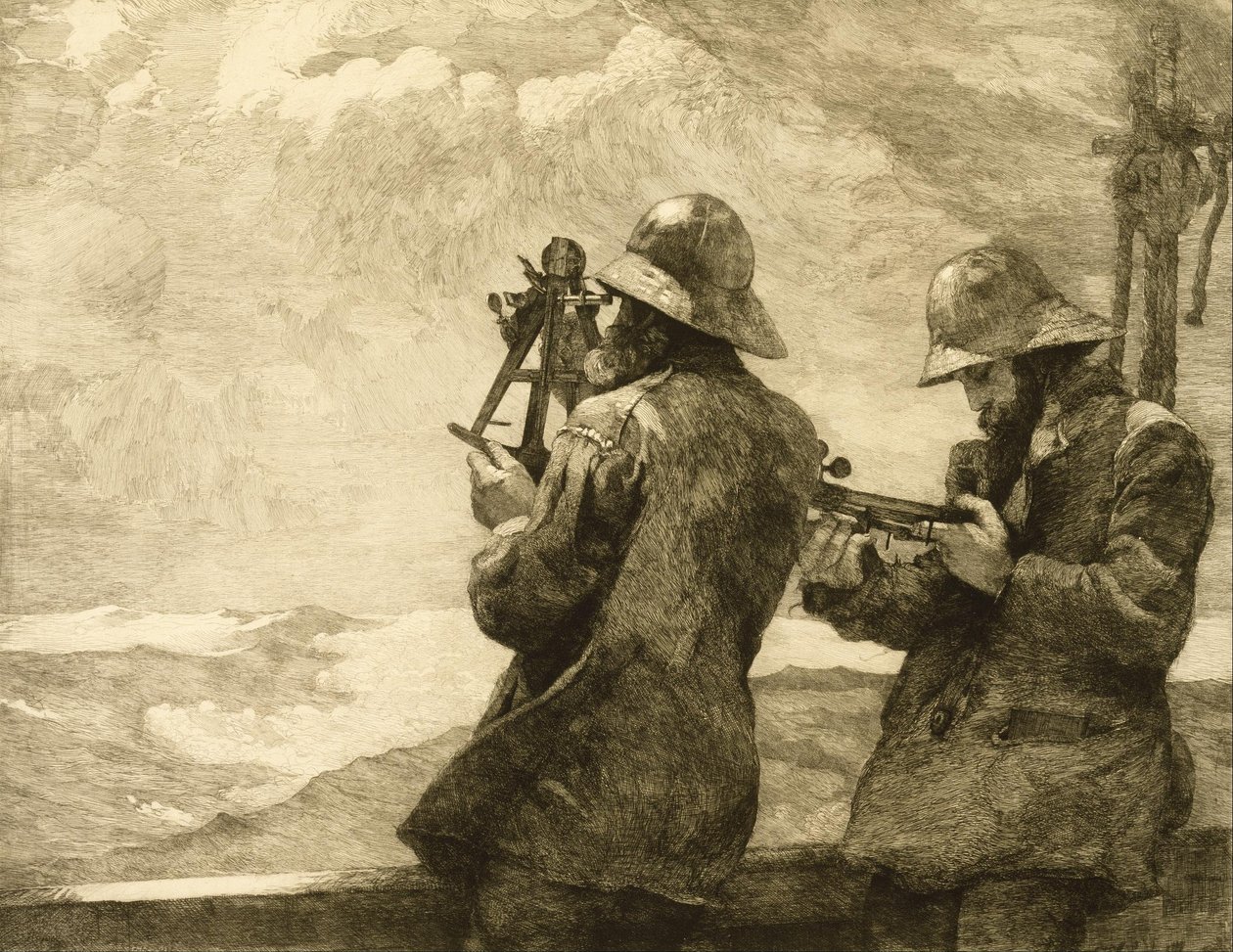 Åtta klockor av Winslow Homer