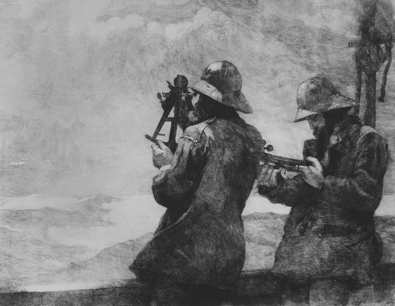 Åtta klockor av Winslow Homer