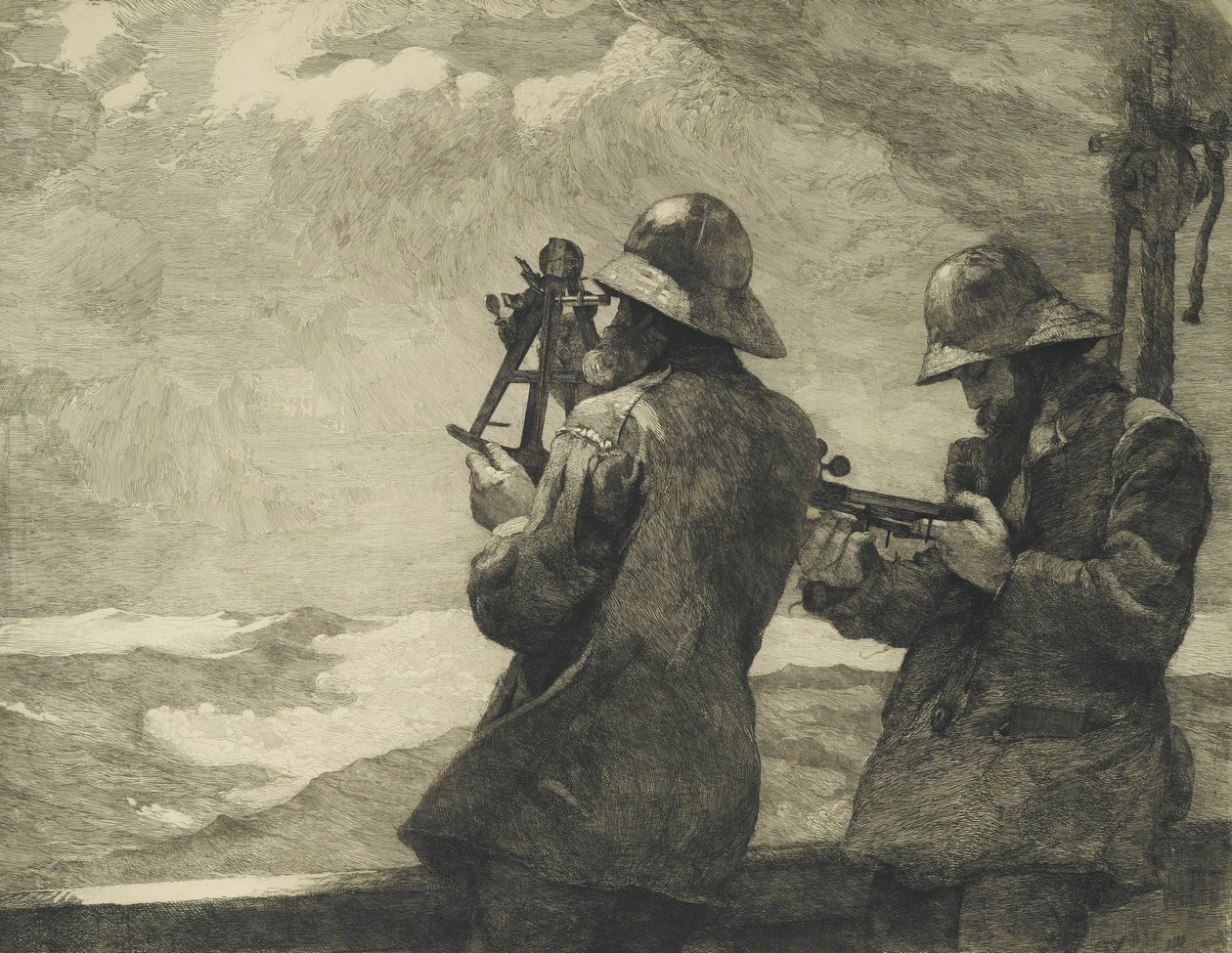 Åtta klockor av Winslow Homer