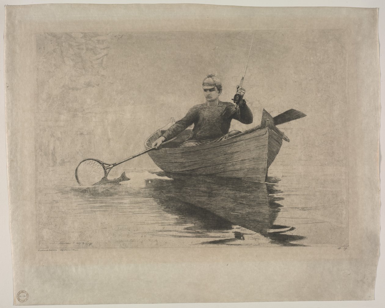 Flugfiske av Winslow Homer