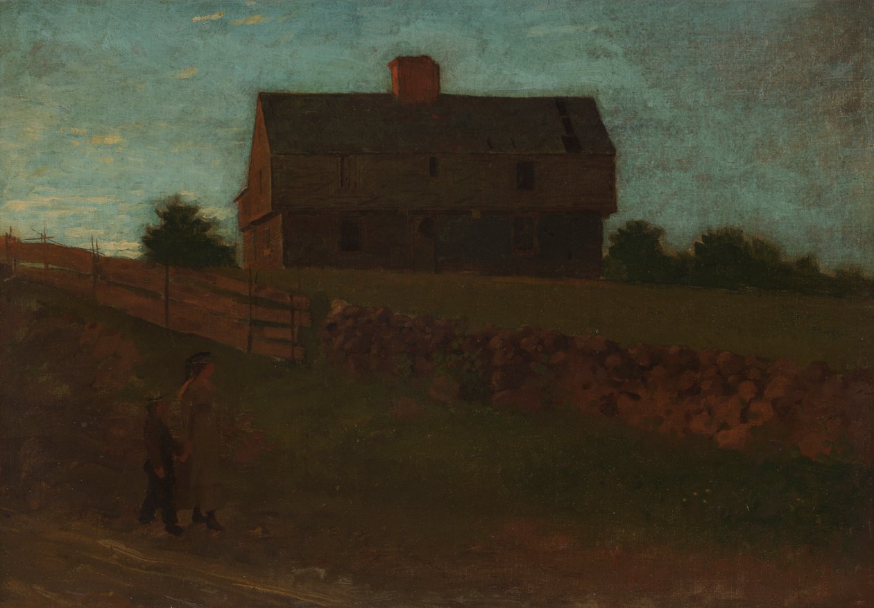 Garrison House, York, Maine, 1875. av Winslow Homer